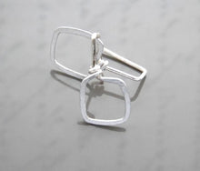 Load image into Gallery viewer, Modern Minimalist Dangler Earrings Shapes - Square
