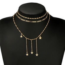 Load image into Gallery viewer, STARRY LAYERED NECKLACE
