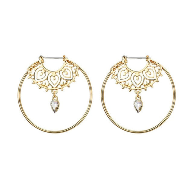 Rayne Crystal Drop Earrings