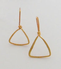 Load image into Gallery viewer, Modern Minimalist Dangler Earrings Shapes - Triangle

