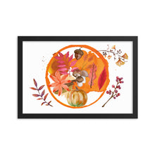 Load image into Gallery viewer, Framed fall art
