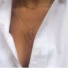Load image into Gallery viewer, LAYERED NECKLACE

