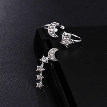 Load image into Gallery viewer, MOON&amp;STAR EARRING SET (3PC)
